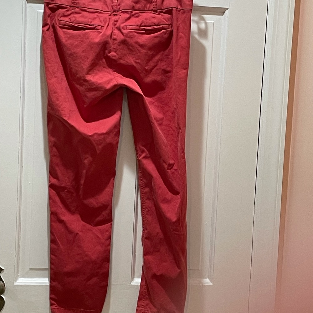 LOFT Red Pants - Picture 2 of 2